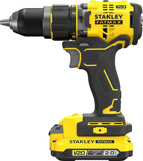 Stanley Fatmax Κρουστικό Δραπανοκατσάβιδο Μπαταρίας Brushless 18V 2x2Ah