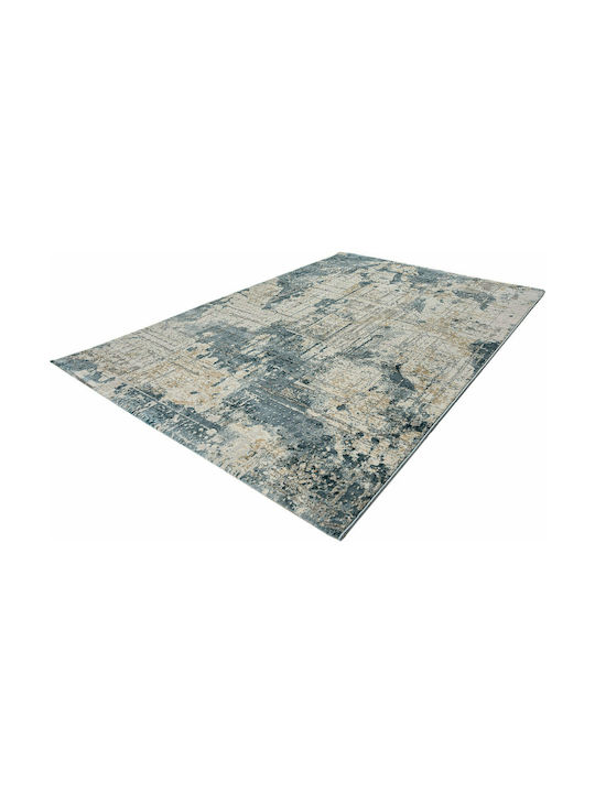 Balsan Modern Bedroom Rug Set Oscar Blue 3 Pieces [8599 80x150cm]