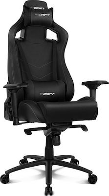 Drift DR500 Artificial Leather Gaming Chair with Adjustable Arms Black