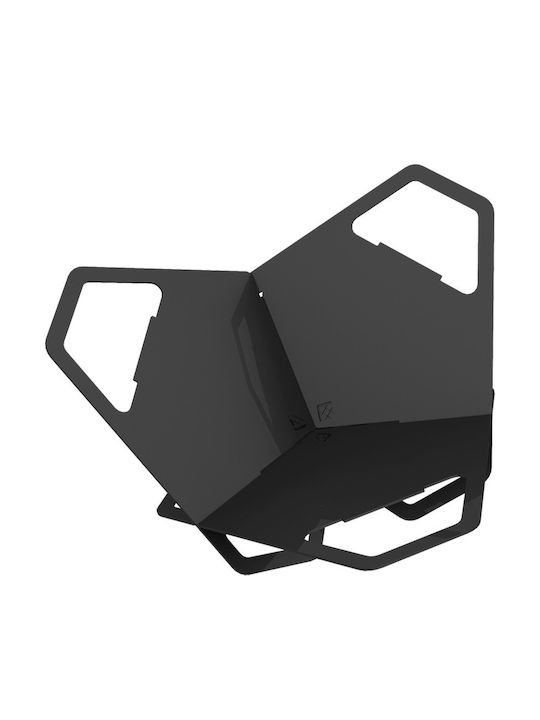 Kratki Fire / Pit FIRE/PIT Focar În aer liber din metal Negru 70.5x65.2x30cm