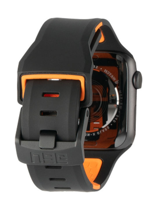 UAG Civilian Strap Black/Orange (Apple Watch 42/44mm)