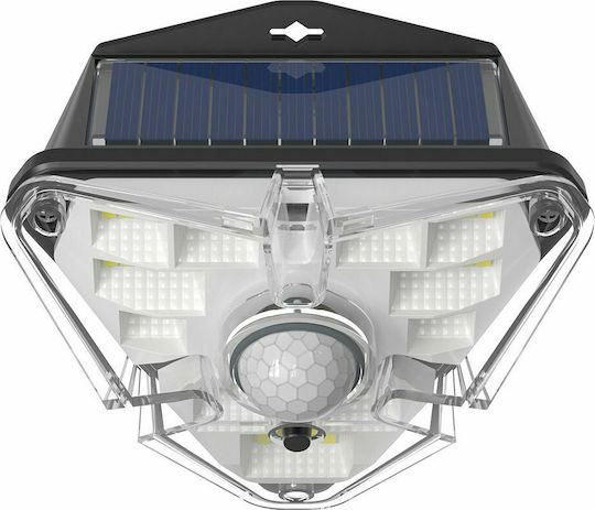 Baseus Комплект 4 Соларни Светлини 0.3W с Датчик за Движение IP55 11.1смx8.9смсм.