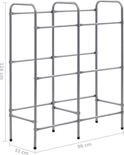 vidaXL Product Display Stand W96xD33xH116cm