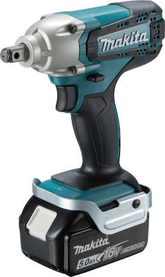 Makita Impact Wrench Battery 18V 2x5Ah with Socket 1/2"