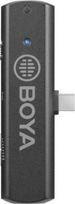 Boya BY-WM4 Pro K5 Σετ Ασύρματο Δυναμικό Μικρόφωνο Πέτου, Clip On, Ζώνης Δημοσιογραφικό σε Λευκό Χρώμα