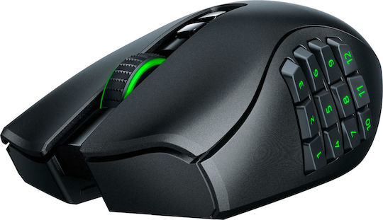 Razer Naga Pro Безжична RGB Геймърска Мишка 20000 DPI Черен