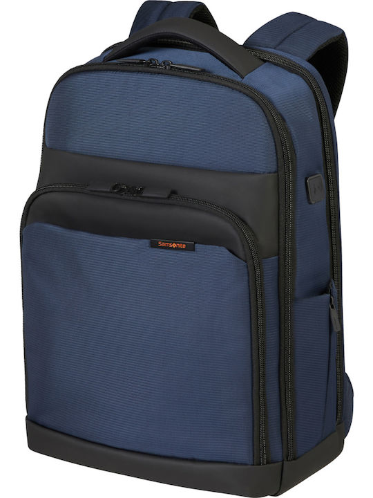Samsonite Mysight Τσάντα Πλάτης για Laptop 14.1" με Θύρα USB σε Μπλε χρώμα