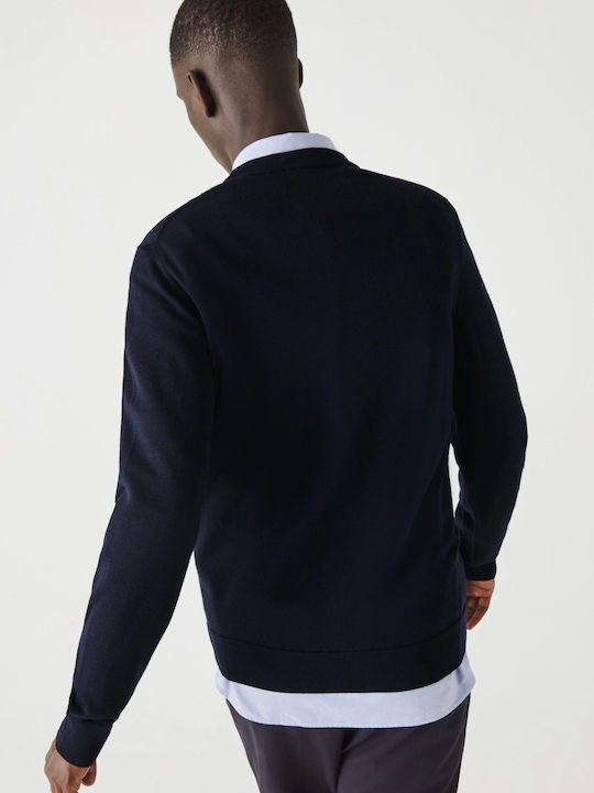 Langarm-Pullover Marineblau