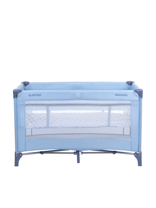 Kikka Boo So Gifted Playpen 2 Levels with Mattress Blue 124x64cm