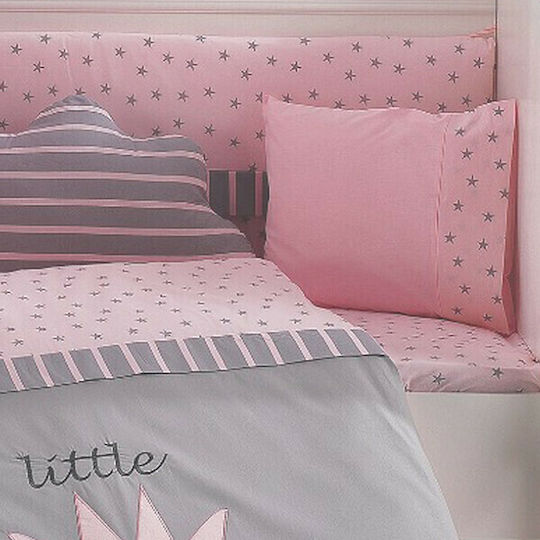 abo Σет За Количка Little Princess Розов 9бр