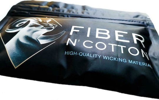 Fiber n Cotton Βαμβάκι για D.I.Y Ηλεκτρονικού Τσιγάρου Υψηλής Ποιότητας Οργανικό Βαμβάκι 10γρ