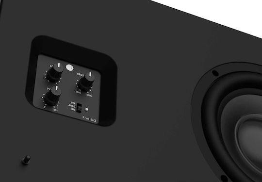 Gallo Acoustics Profilesub Αυτοενισχυόμενο Subwoofer με Ηχείο 8" 150W Μαύρο