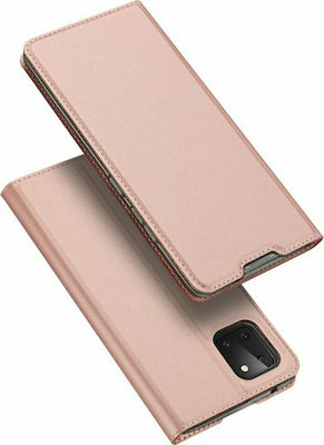 Dux Ducis Skin Pro Carte Piele artificială Rose Gold (Galaxy Note 10 Lite)