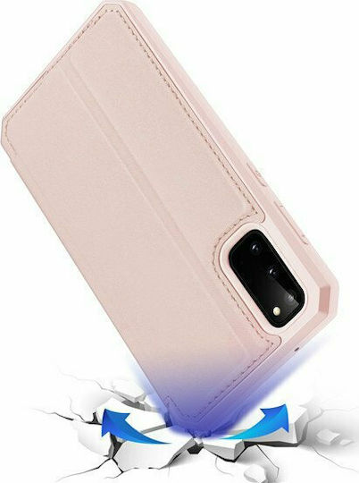 Dux Ducis Skin X Book Δερματίνης Ροζ (Galaxy S20)