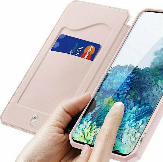 Dux Ducis Skin X Book Δερματίνης Ροζ (Galaxy S20)