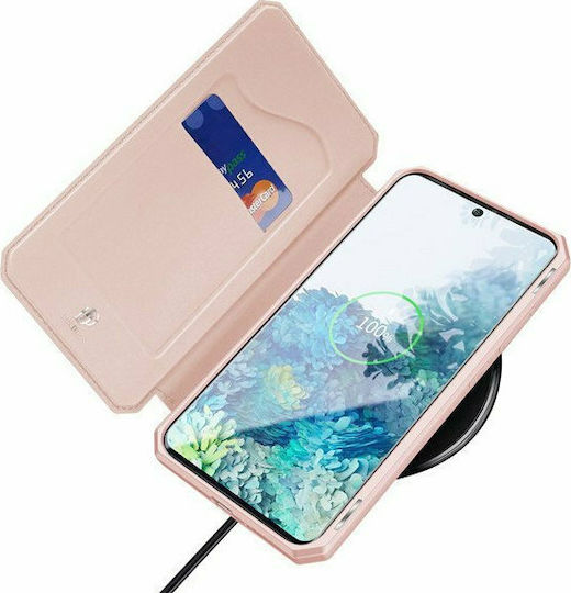 Dux Ducis Skin X Book Δερματίνης Ροζ (Galaxy S20)
