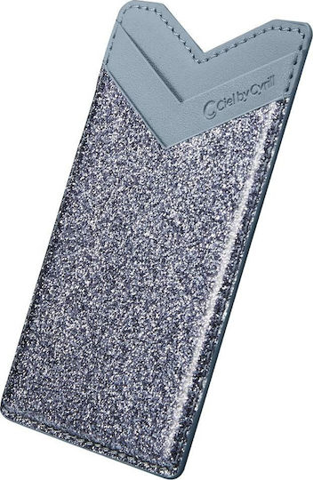 Spigen Sticker Kartenetui Cyrill Shine Wallet Glitter Grey