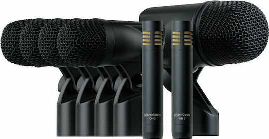 Presonus DM-7 Set Δυναμικό Microphone XLR Shock Mounted for Studio