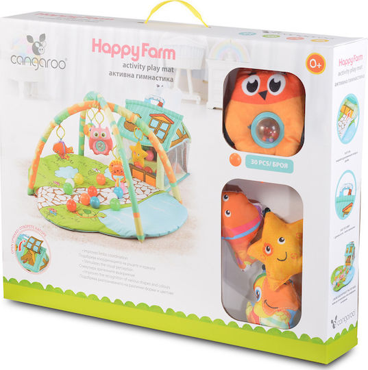 Cangaroo Happy Farm Gimnastică de Activități pentru 6+ Luni