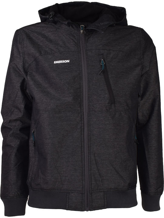 Winter Jacket Bomber Waterproof and Windproof Gray
