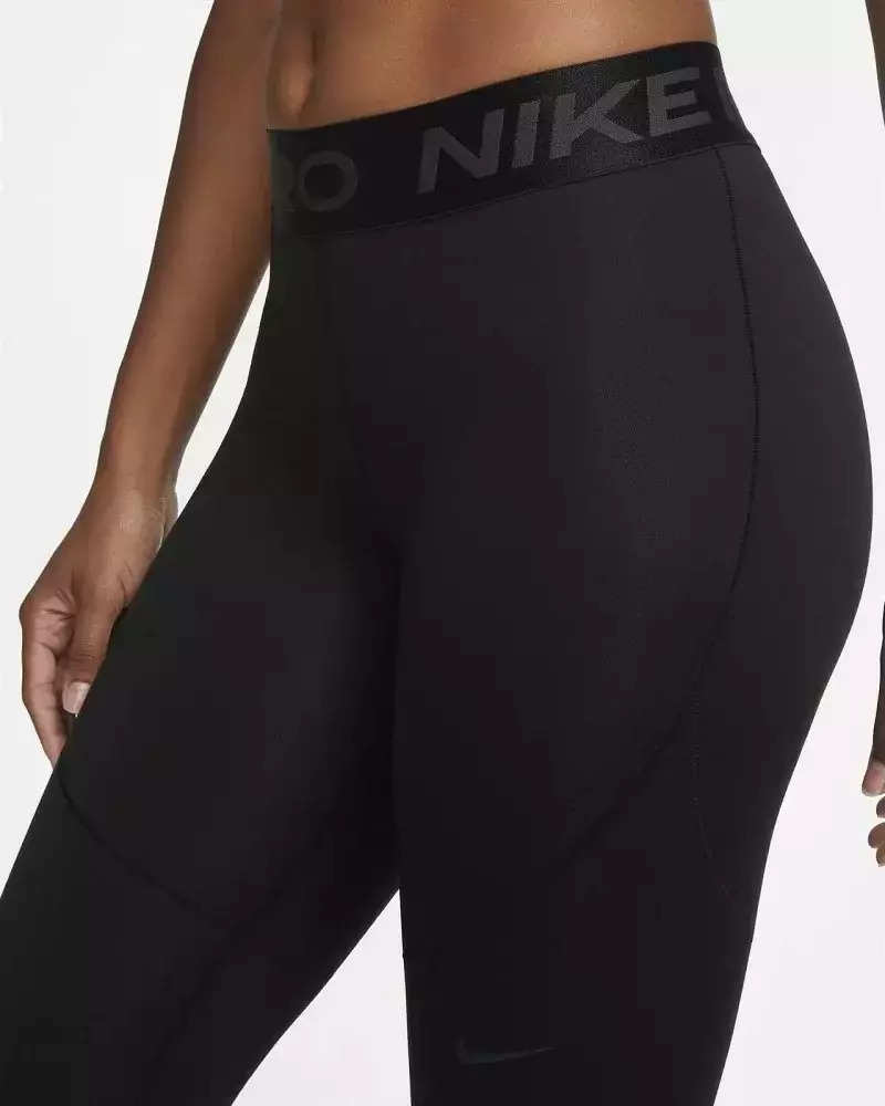 nike pro training therma warm leggings in black