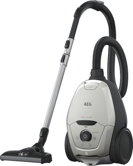 AEG VX82-1-2MG Ηλεκτρική Σκούπα 600W με Σακούλα 3.5lt Λευκή