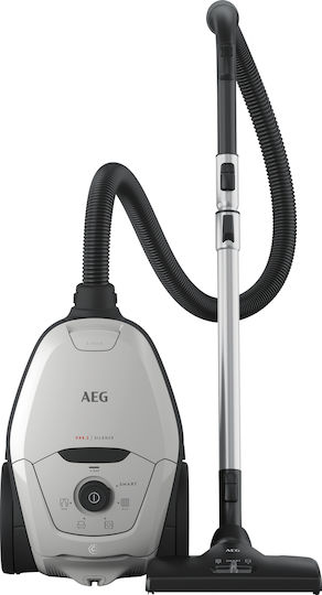AEG VX82-1-2MG Ηλεκτρική Σκούπα 600W με Σακούλα 3.5lt Λευκή