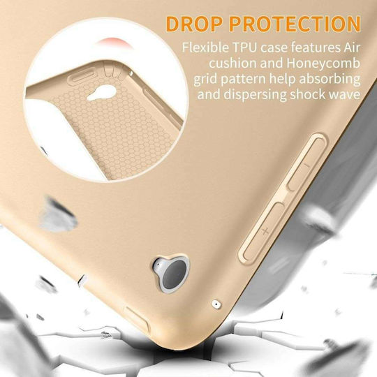 Slim Smart Cover Flip Cover Χρυσή (iPad Air 2)