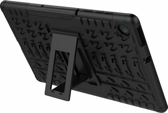 Armorlok Umschlag Rückseite Dauerhafte Schwarze Lenovo Tab M10 Plus 10.3"