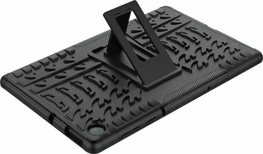Armorlok Umschlag Rückseite Dauerhafte Schwarze Lenovo Tab M10 Plus 10.3"