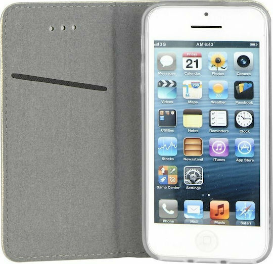 Forcell Smart Magnet Wallet Δερματίνης Μαύρο (Huawei Y5p)