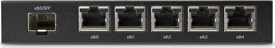 Ubiquiti EdgeRouter X SFP Router με 5 Θύρες Gigabit