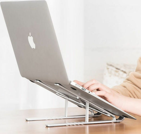 Tech-Protect Alustand Stand for Laptop up to 16" Silver