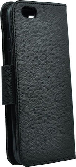 Fancy Wallet Δερματίνης Μαύρο (Huawei P30 Pro)