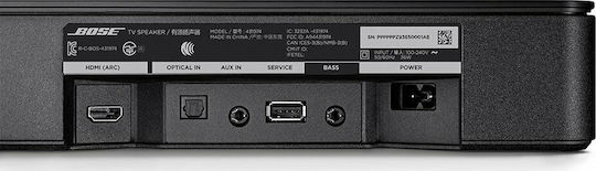 Bose TV Speaker Soundbar 2.0 Bluetooth και HDMI 200W με Τηλεχειριστήριο Μαύρο