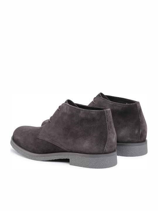 U Claudio A Suede Brown Men's Boots Anatomical