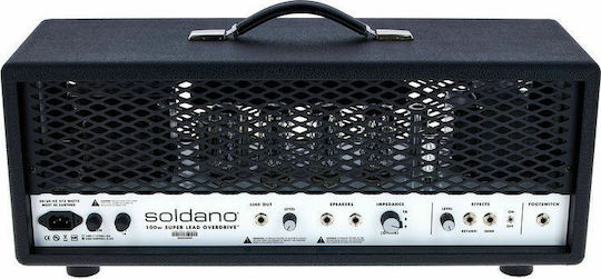 Soldano SLO-100 Classic Röhrenkopf für E-Gitarre 100W Schwarz