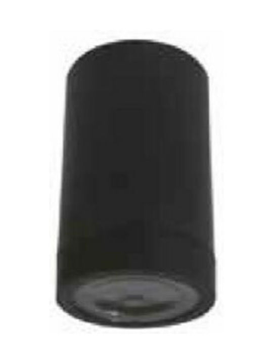 Heronia Outdoor Ceiling Flush Mount GU10 in Black Color 15-0070