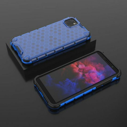 Hurtel Honeycomb Back Cover Πλαστικό Μπλε (Huawei Y5p)