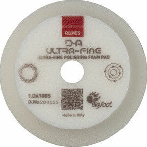 Rupes 9.DA100S Σφουγγάρι Γυαλίσματος Άσπρο Μαλακό 100mm