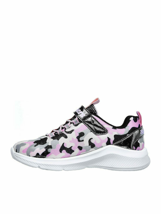 Dreamy Lite Kids Sports Shoes Running with Hoop & Loop Closure Multicolour