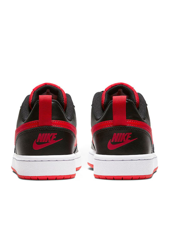 Court Borough Low 2 GS Kids Sports Shoes Basketball with Laces Red