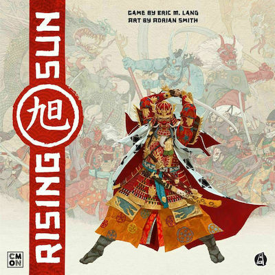 Cool Mini Or Not Brettspiel Rising Sun für 3-5 Spieler 13+ Jahre CMNRSU001