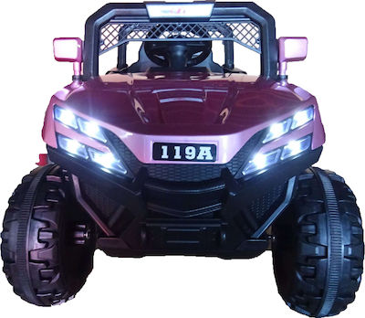 Mountain Buggy Kids Electric Car One-Seater with Remote Control 12 Volt Pink