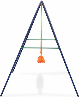 vidaXL Metal Swing Set with Stand 180x160x180cm for 3+ years