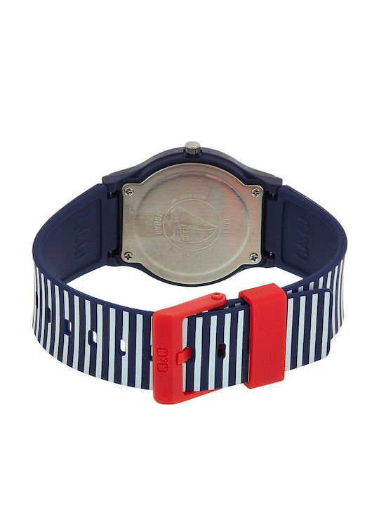 Q&Q Kids Analog Watch with Rubber/Plastic Strap Blue