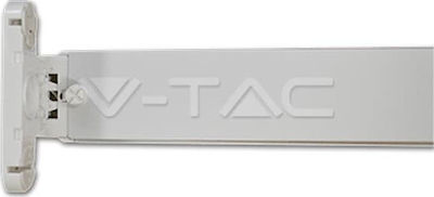 V-TAC Single-Ended Lighting Batten T8 with 2 LED Lamps 120cm