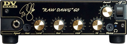 DV Mark Raw Dawg 60 EG Λαμπάτη Κεφαλή Ηλεκτρικής Κιθάρας 60W Μαύρη