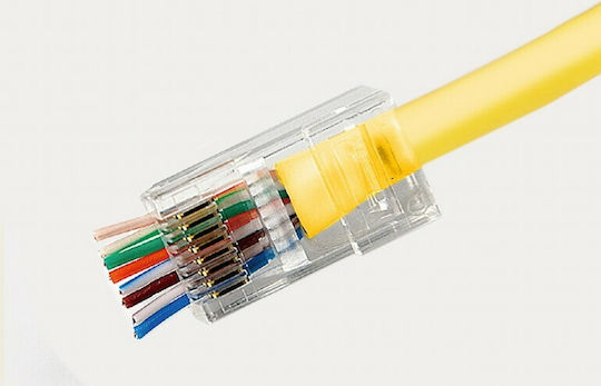 Cablexpert Πρέσα Ακροδεκτών Δικτύου RJ12, RJ11, RJ45 με Απογυμνωτή (Μήκος 180mm)