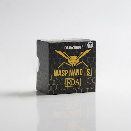 Oumier Wasp Nano S Verdampfer für Elektronische Zigaretten RDA 25mm Black